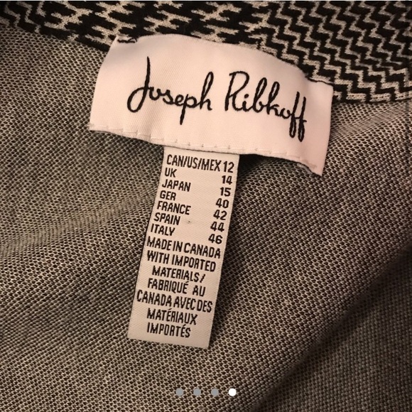 Joseph Ribkoff black and white blazer - Picture 4 of 4